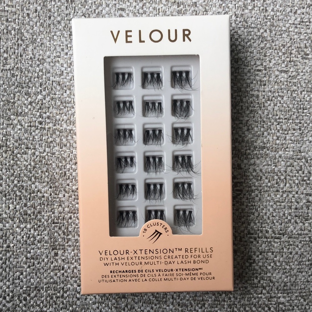 Velour Xtension refills, classic lash clusters